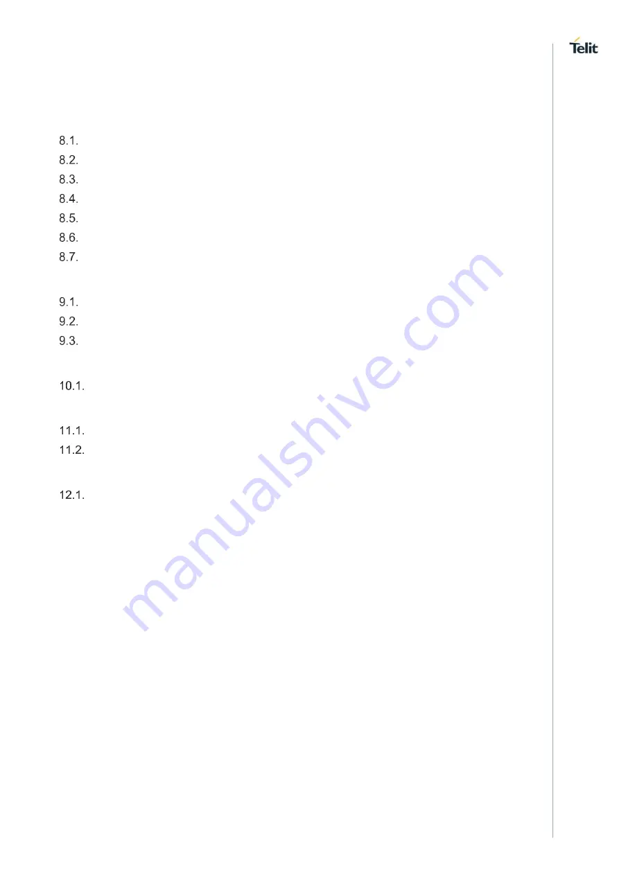 Telit Wireless Solutions NL865H2 Series Hardware Design Manual Download Page 7