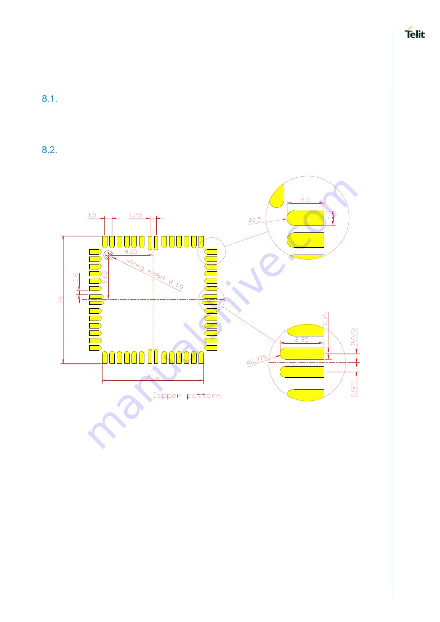 Telit Wireless Solutions NL865H2 Series Hardware Design Manual Download Page 50