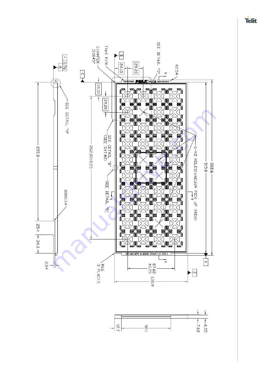 Telit Wireless Solutions NL865H2 Series Скачать руководство пользователя страница 57