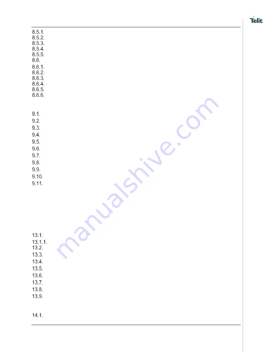 Telit Wireless Solutions SE873 Series Product User Manual Download Page 7