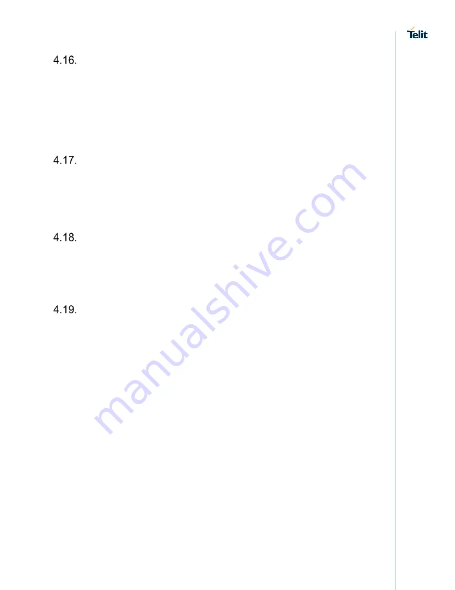 Telit Wireless Solutions SL876Q5-A Product User Manual Download Page 25