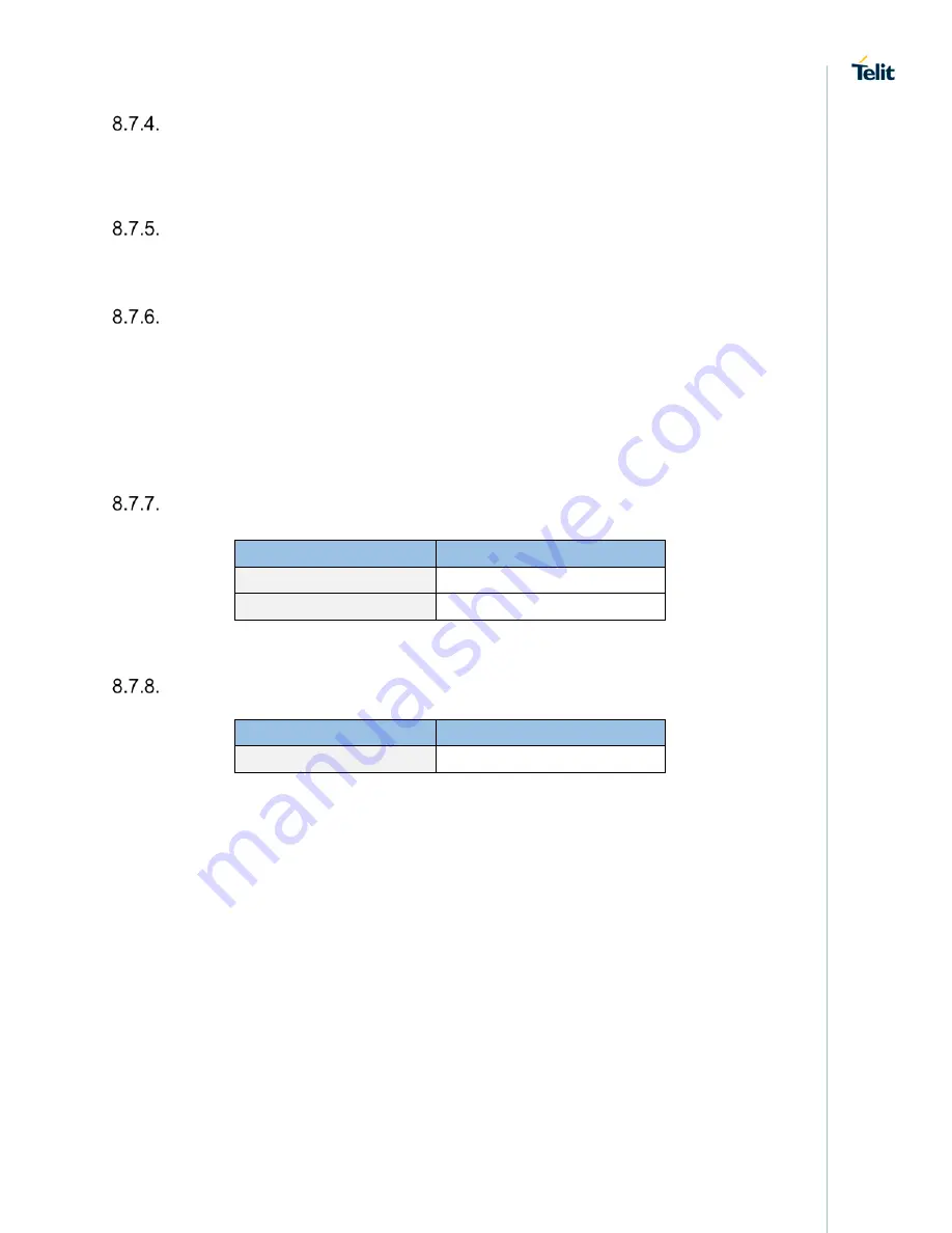 Telit Wireless Solutions SL876Q5-A Product User Manual Download Page 41