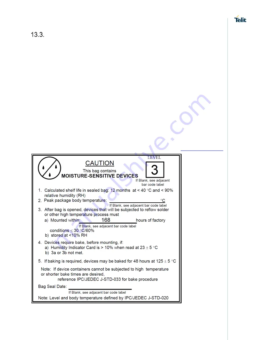 Telit Wireless Solutions SL876Q5-A Скачать руководство пользователя страница 58