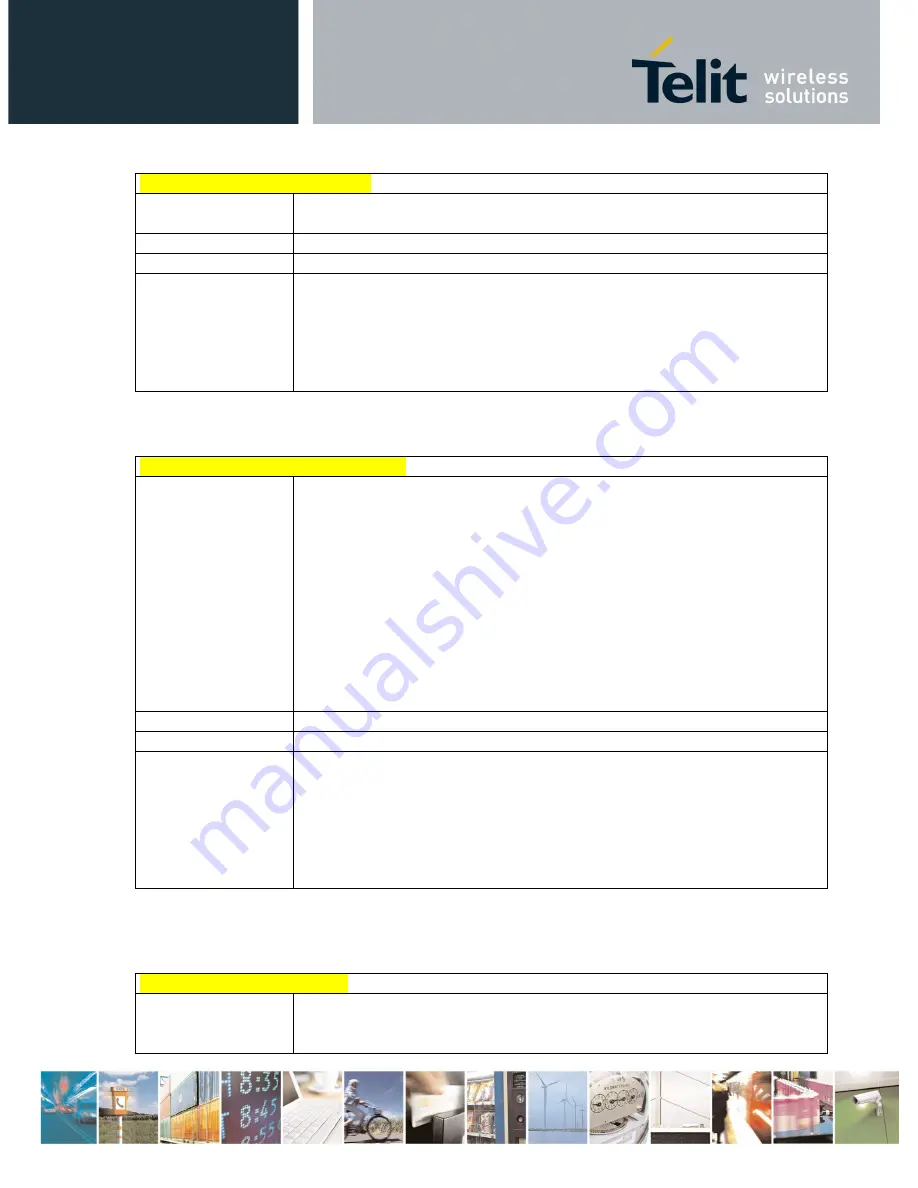 Telit Wireless Solutions UC864-E Reference Manual Download Page 272