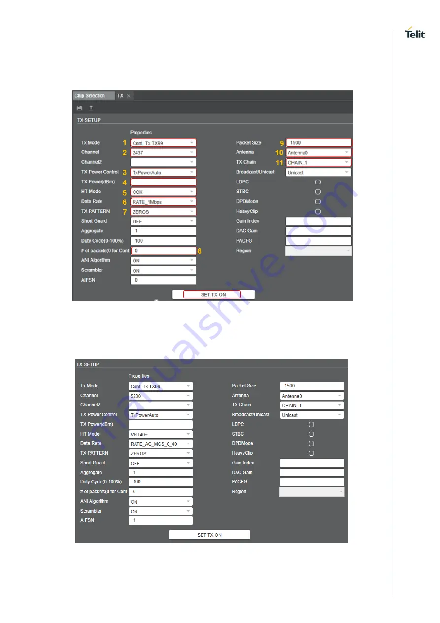 Telit Wireless Solutions WE866C Series User Manual Download Page 20