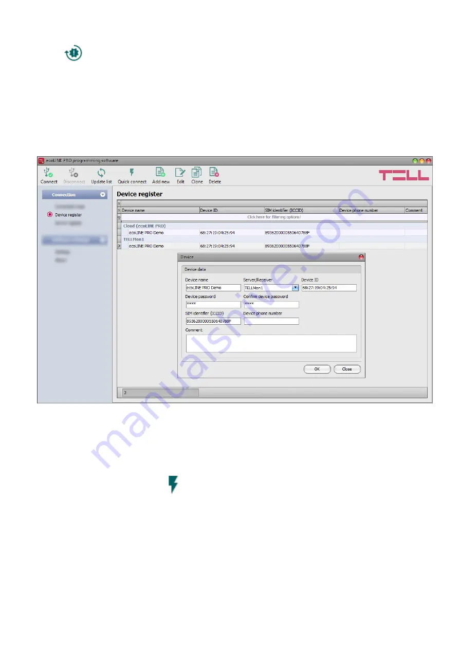 tell ecoLINE PRO Installation And Application Manual Download Page 18