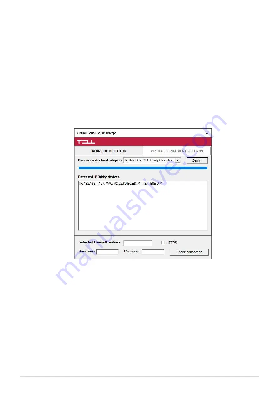 tell IP Bridge Pro User Manual Download Page 8