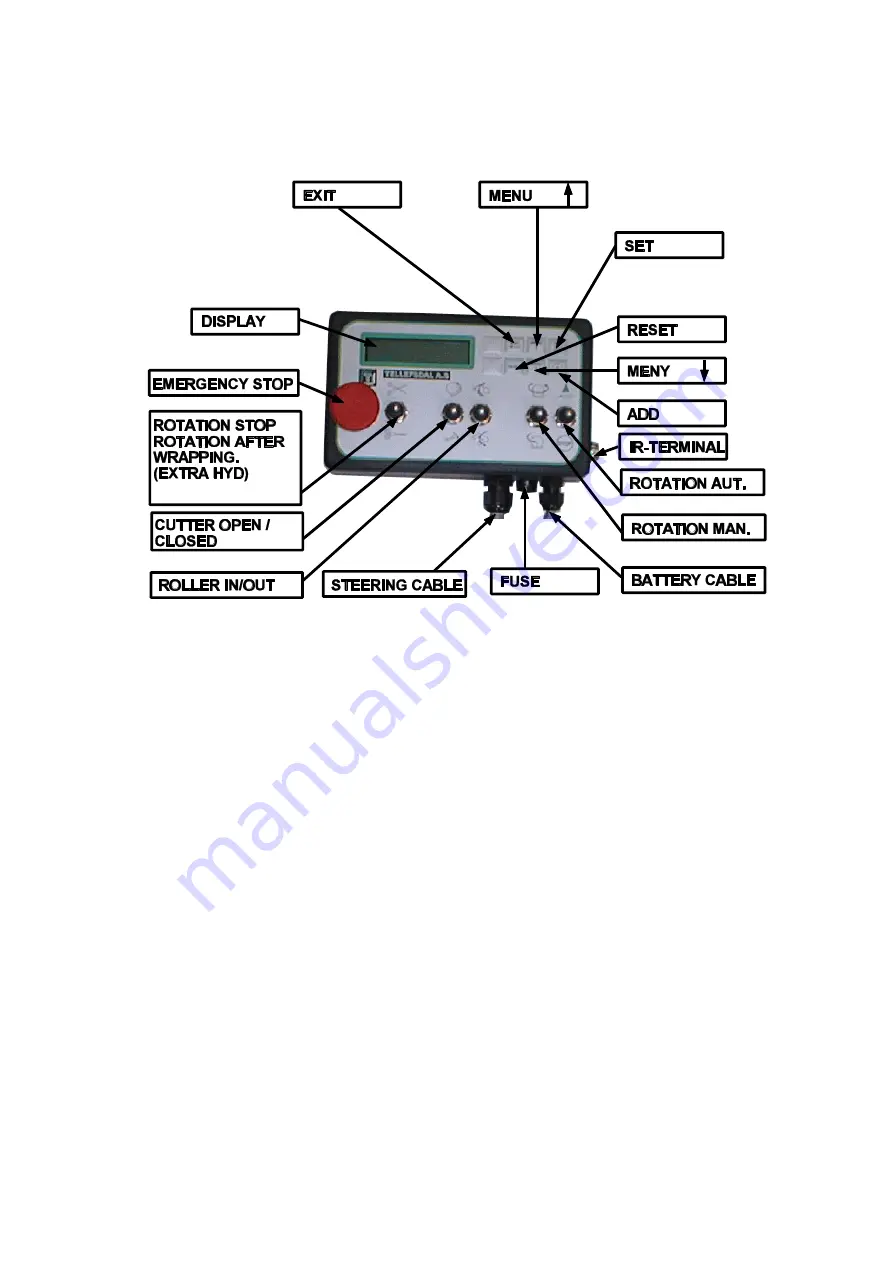 tellefsdal AUTO WRAP 1510 User Manual Download Page 21