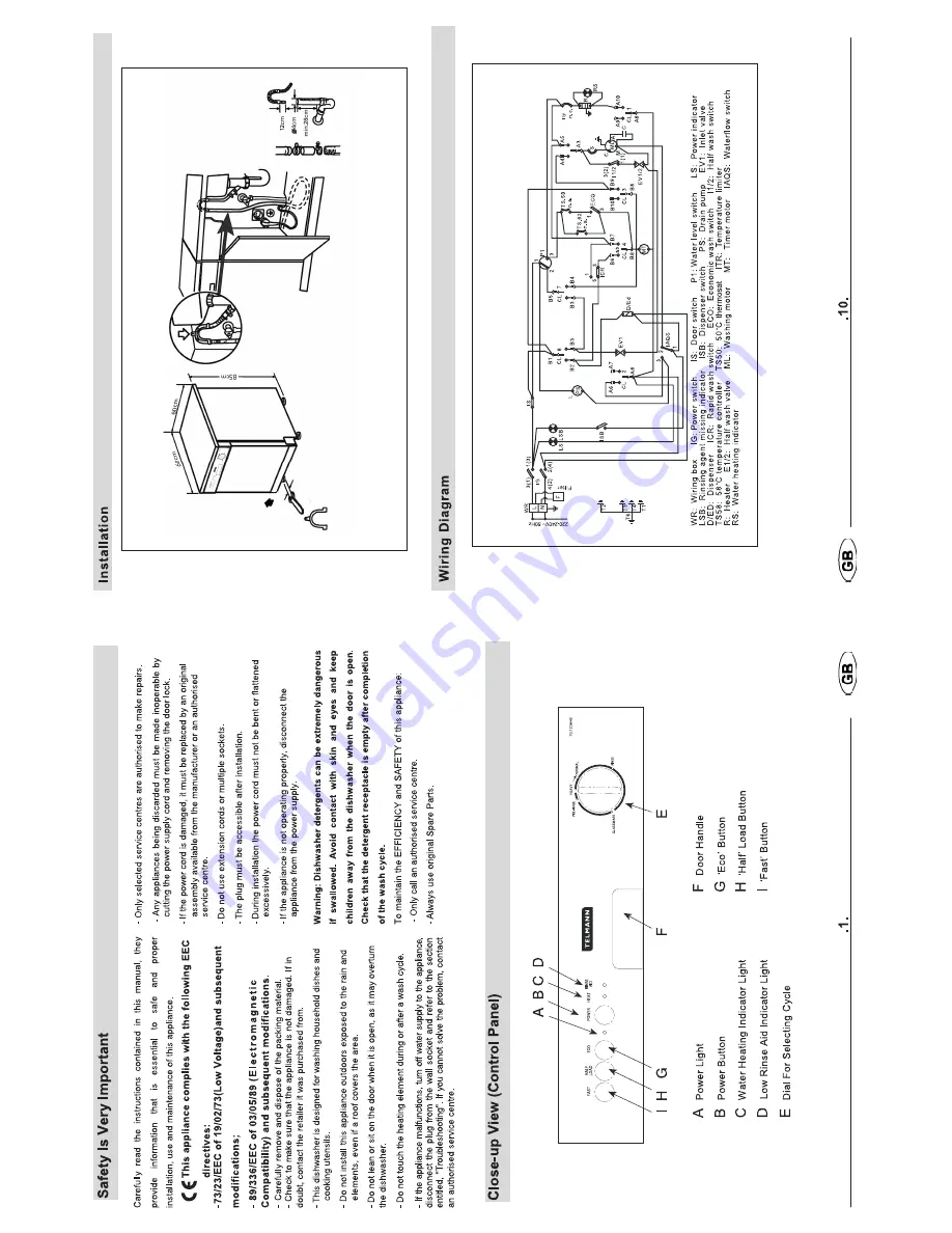 Telmann TEL12DWMS User Manual Download Page 2