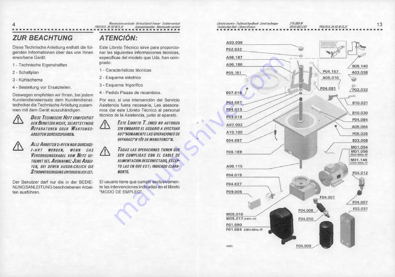 Telme PRATICA 35W Скачать руководство пользователя страница 8