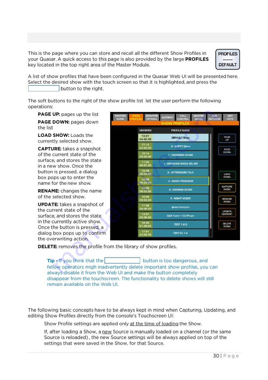 Telos Alliance Axia Quasar User Manual Download Page 45