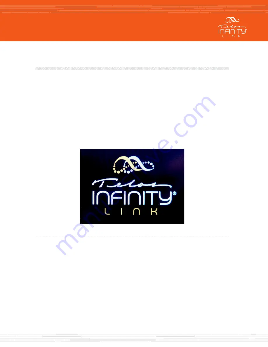 Telos Infinity Link Quick Start Installation Manual Download Page 4