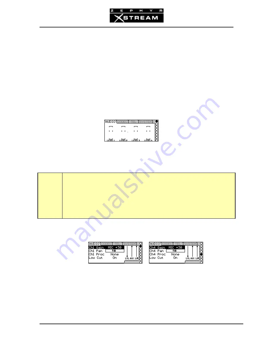 Telos Zephyr Xstream User Manual Download Page 209