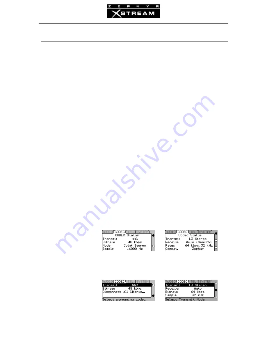 Telos Zephyr Xstream User Manual Download Page 327