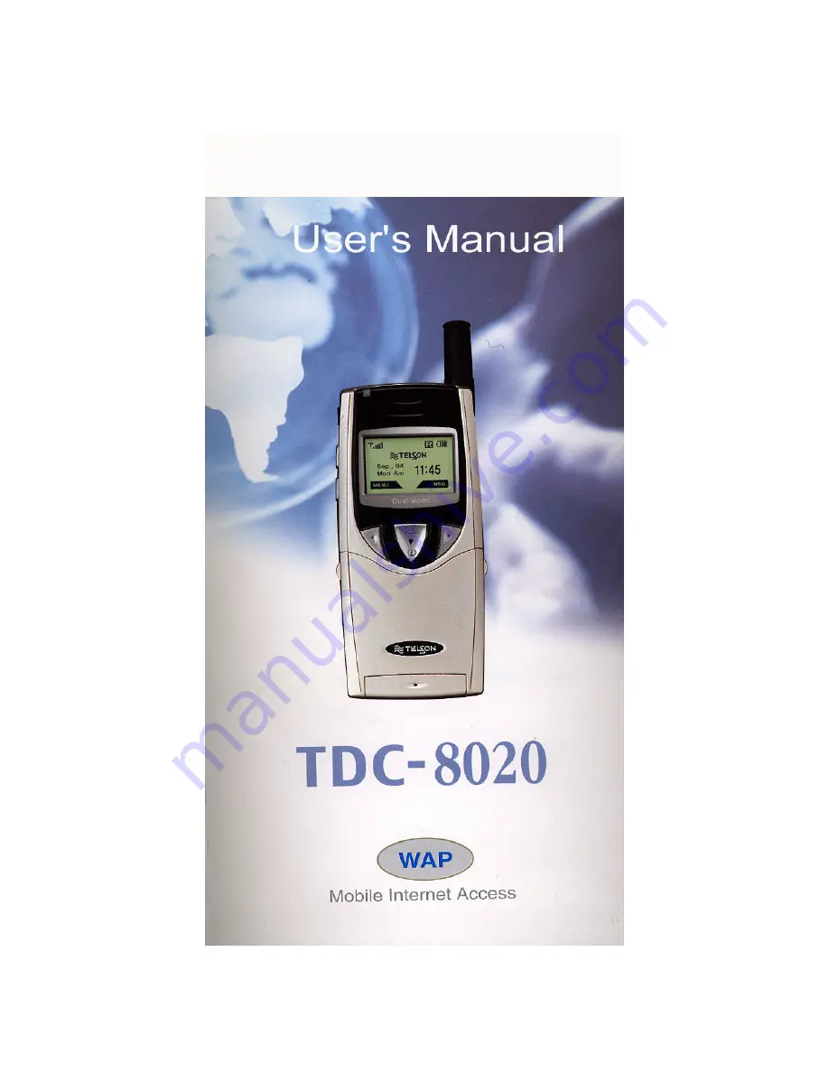 Telson TDC-8020 User Manual Download Page 1