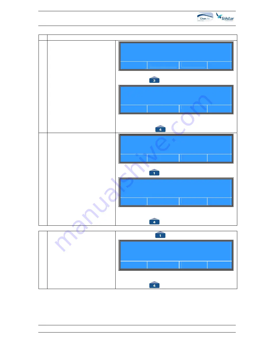 Telstar Clean Air EuroFlow Series User Manual Download Page 42