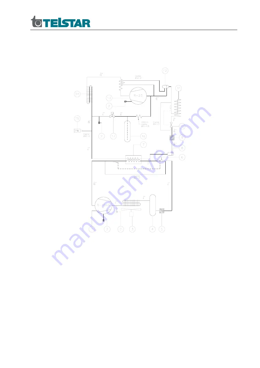 Telstar CRYODOS Maintenance Manual Download Page 16