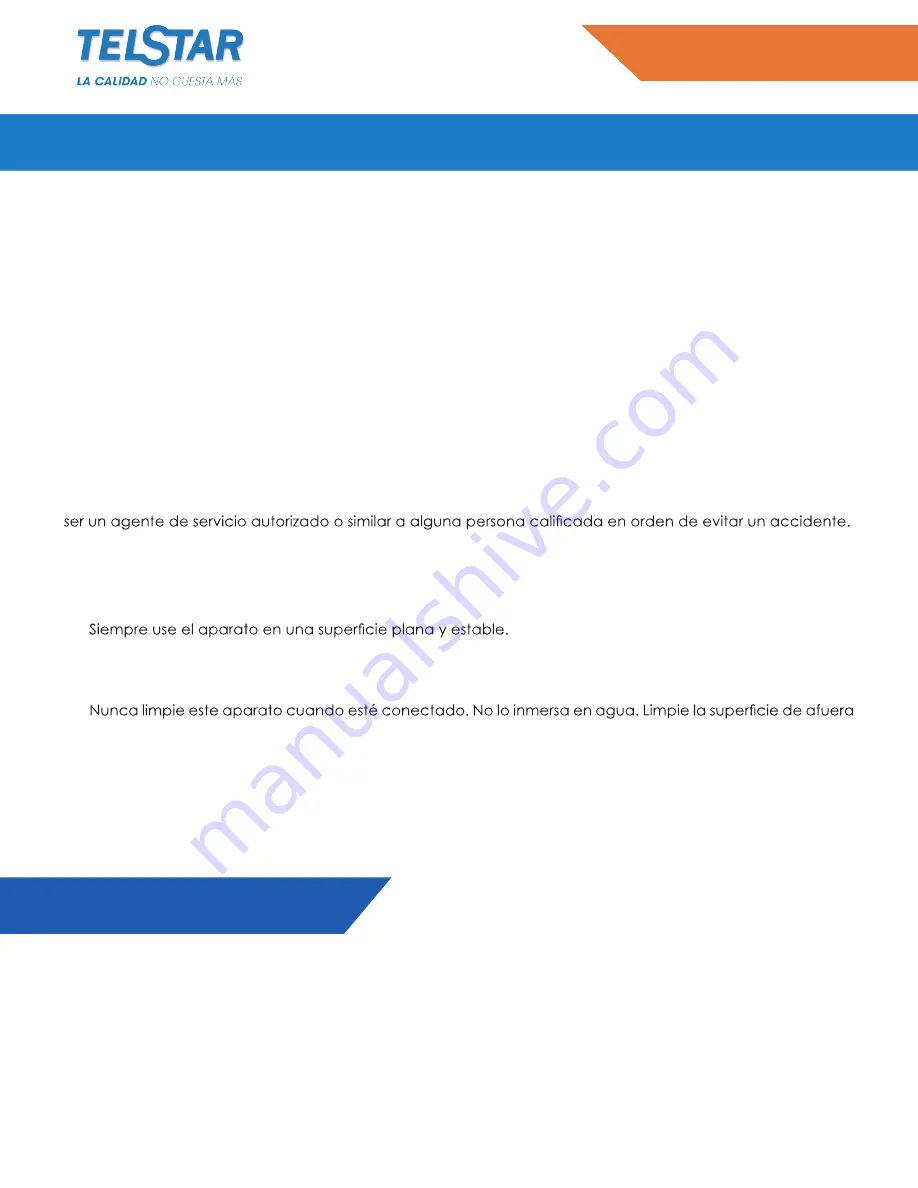 Telstar TVB020310TM Manual Download Page 2