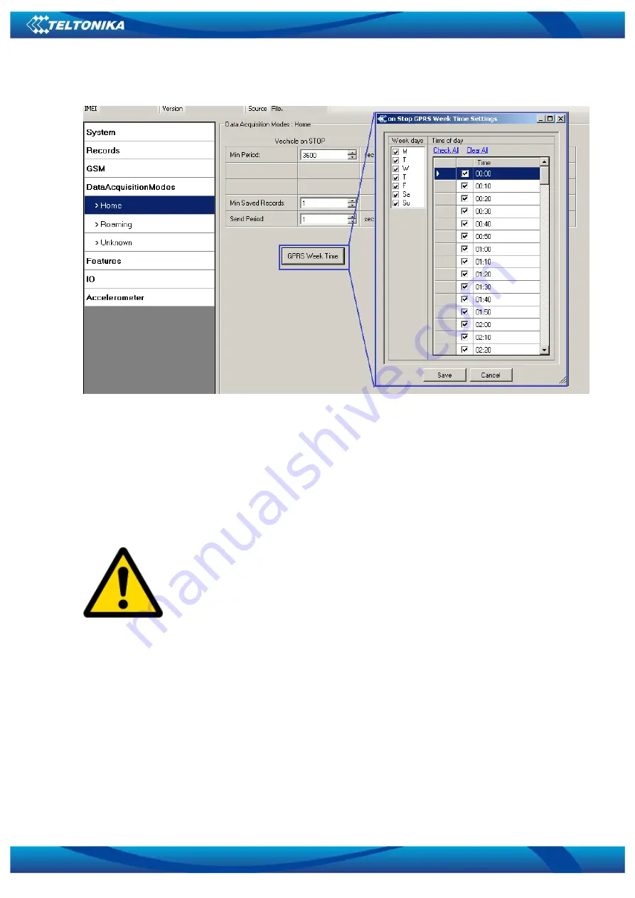 Teltonika FM1010 User Manual Download Page 30