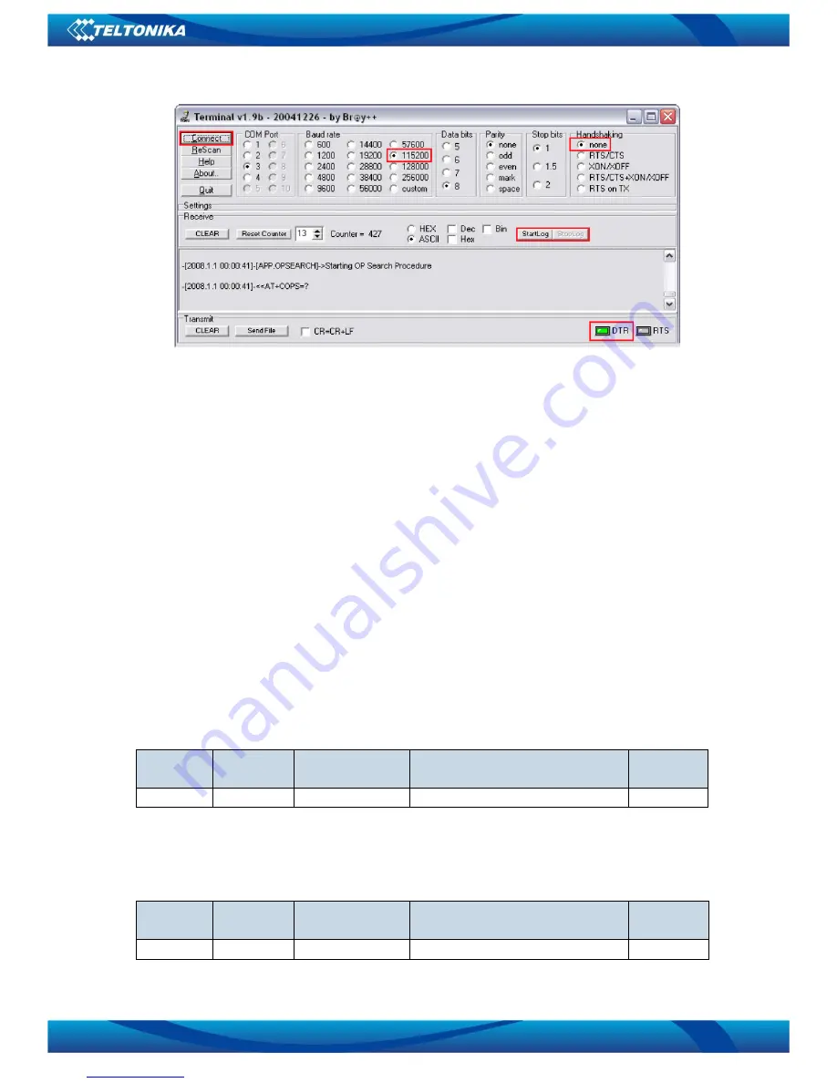 Teltonika FM1110 User Manual Download Page 53