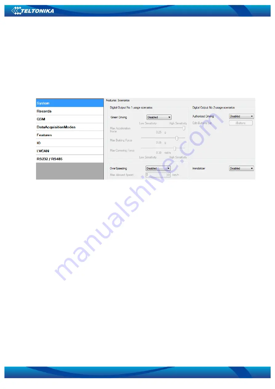 Teltonika FM1120 User Manual Download Page 36