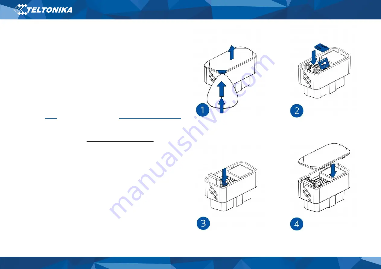 Teltonika FMB002 Скачать руководство пользователя страница 5