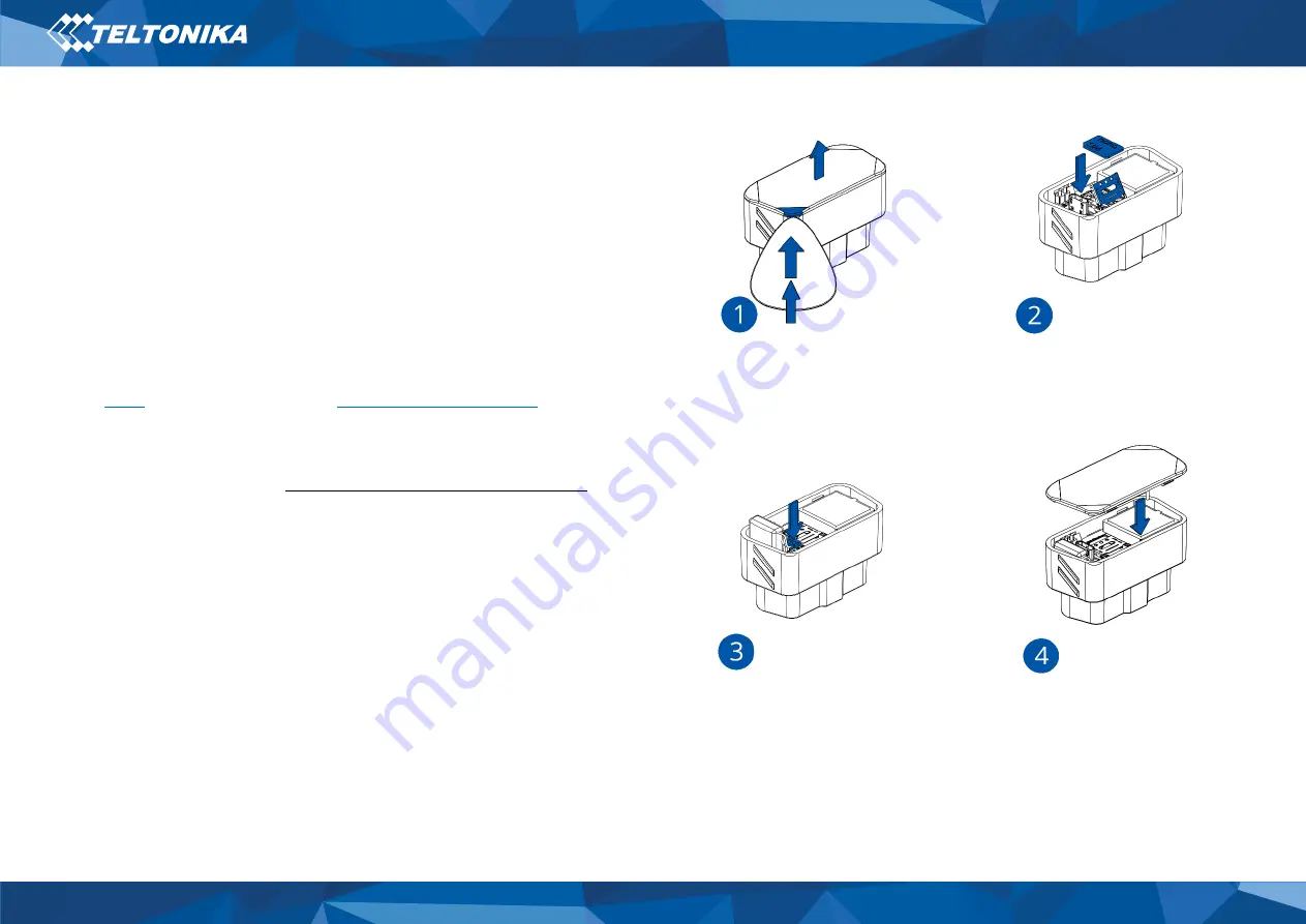 Teltonika FMB020 Quick Manual Download Page 5