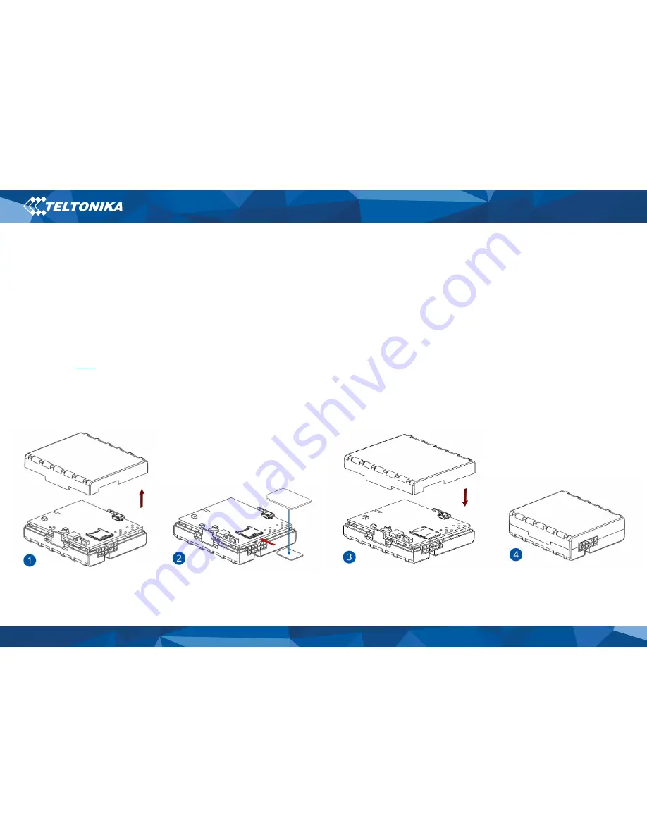 Teltonika FMB110 Quick Manual Download Page 6