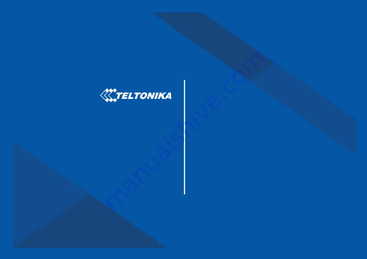 Teltonika FMB230 Quick Manual Download Page 1