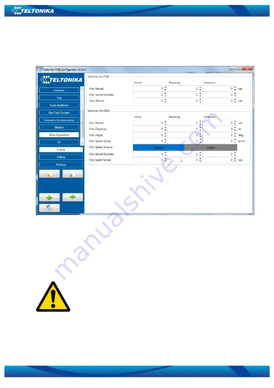 Teltonika FMB900 User Manual Download Page 33