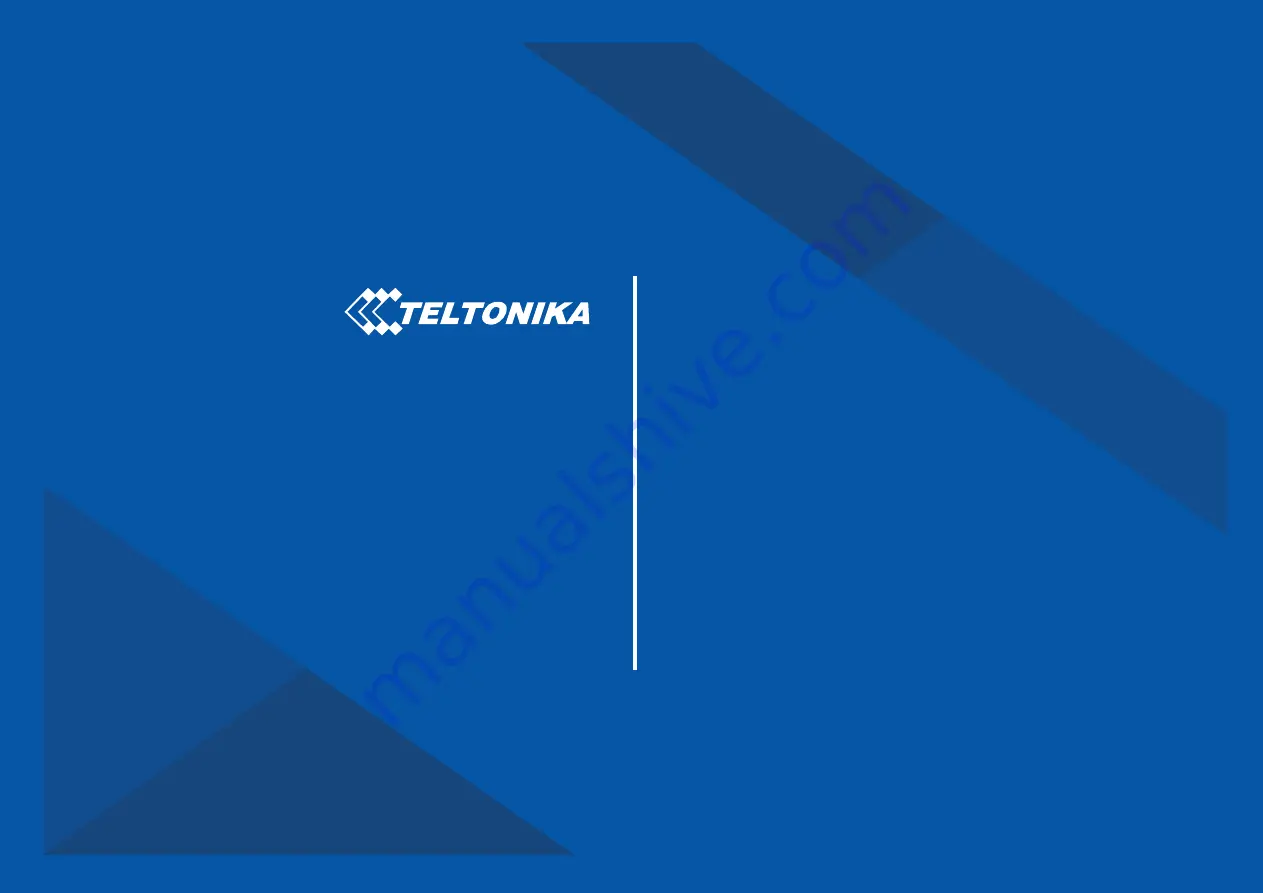 Teltonika FMC125 Quick Manual Download Page 1