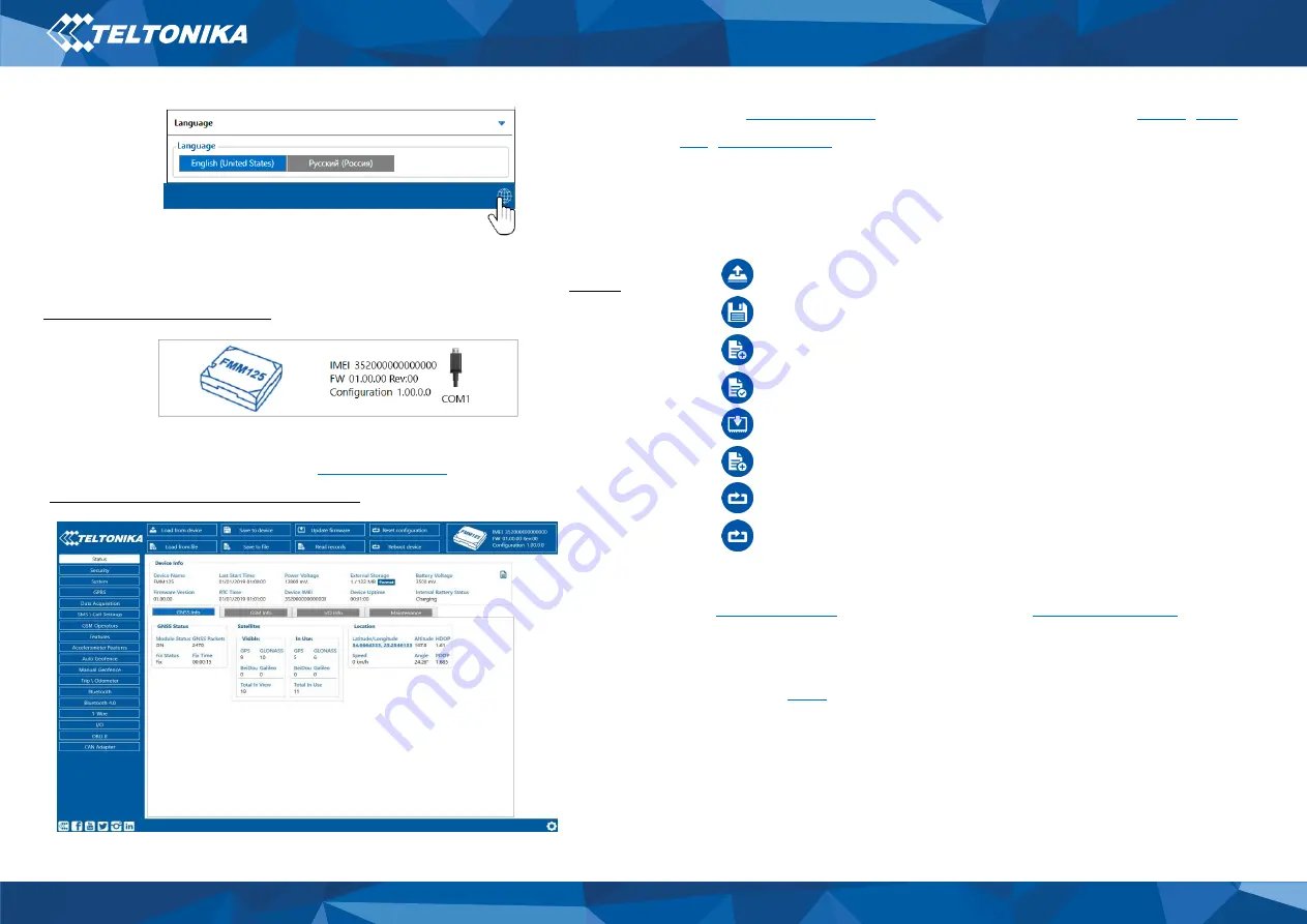 Teltonika FMM125 Quick Manual Download Page 8