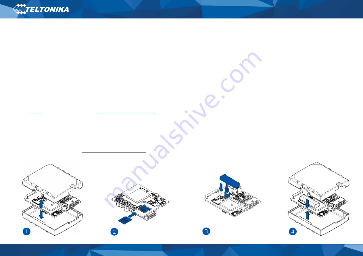 Teltonika FMU130 Quick Manual Download Page 6