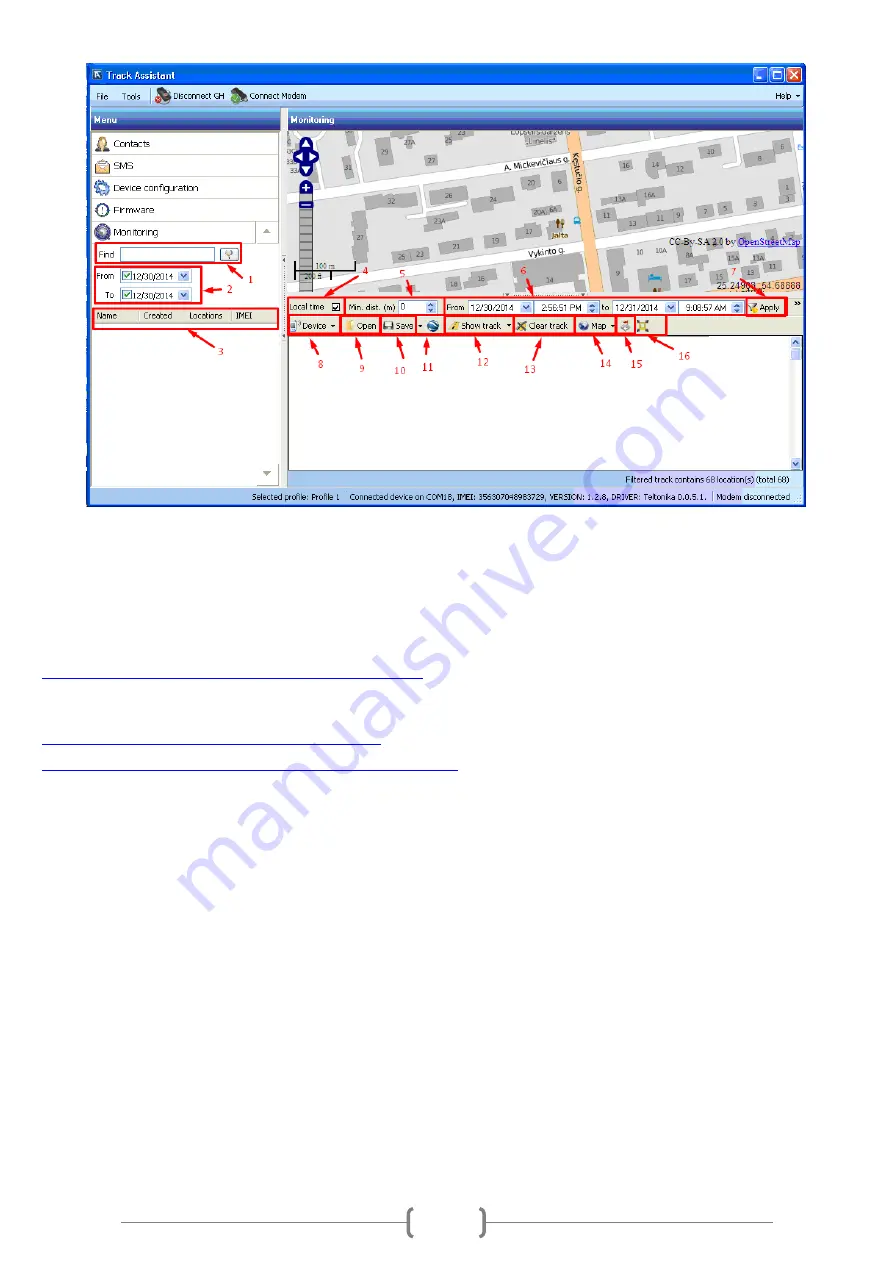 Teltonika GH4200 Advanced User'S Manual Download Page 69