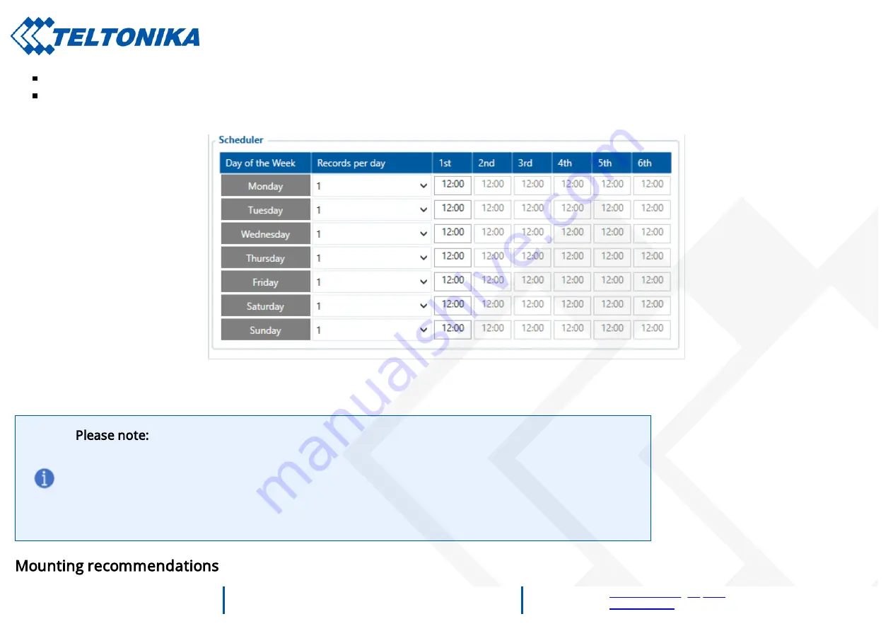 Teltonika TAT100 First Start-Up Quick Start Manual Download Page 10