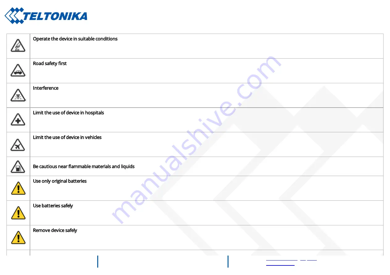 Teltonika TAT100 First Start-Up Quick Start Manual Download Page 15