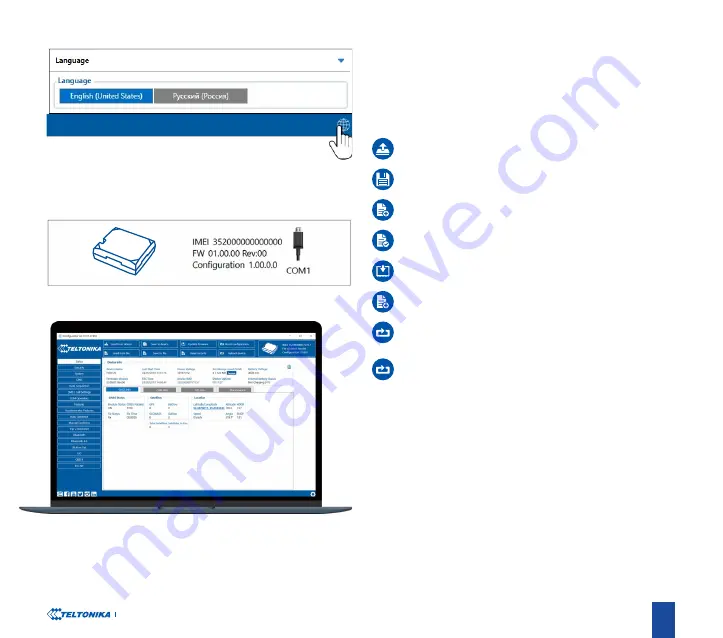 Teltonika Telematics FMM150 Quick Manual Download Page 9