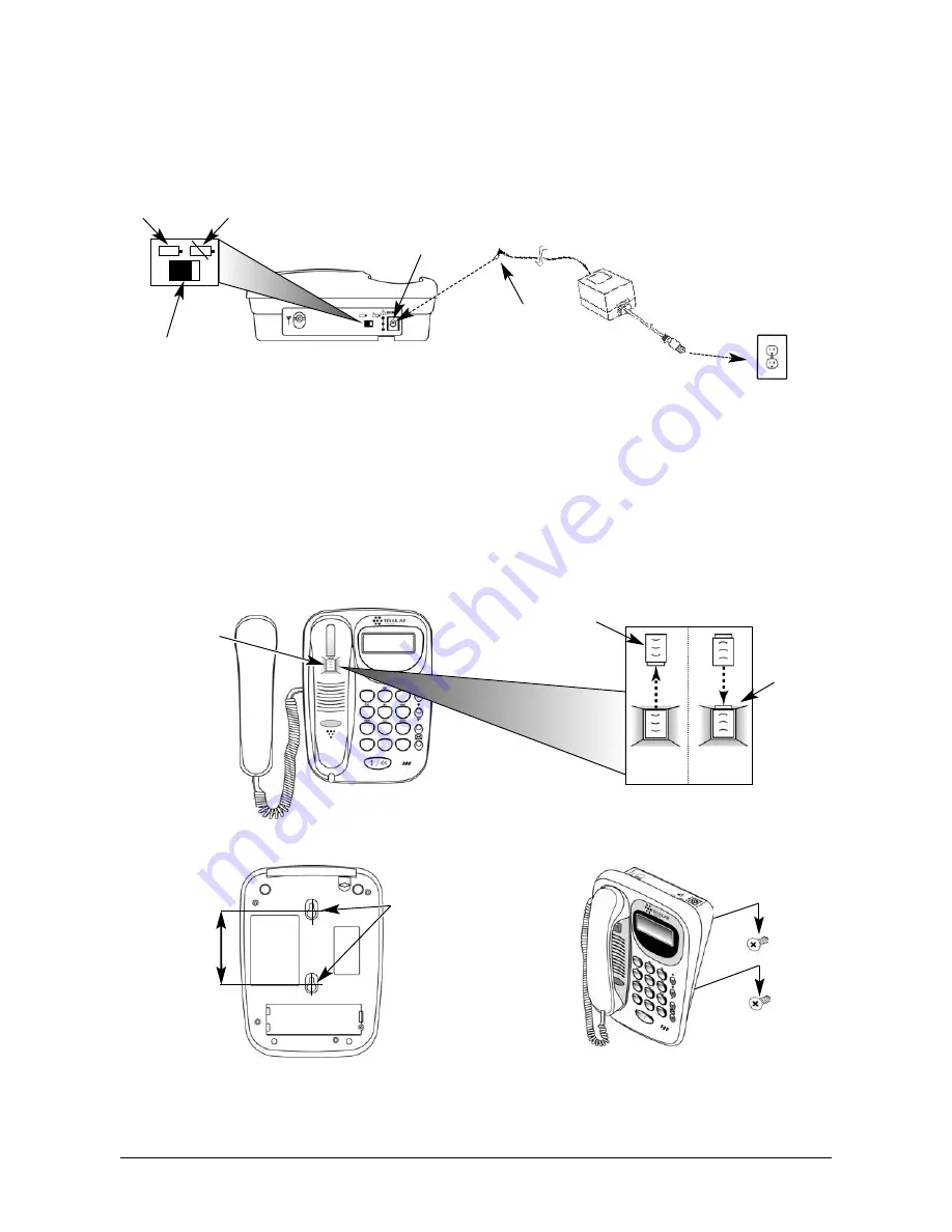 Telular PHONECELL SX4P TDMA 800 User Manual Download Page 5