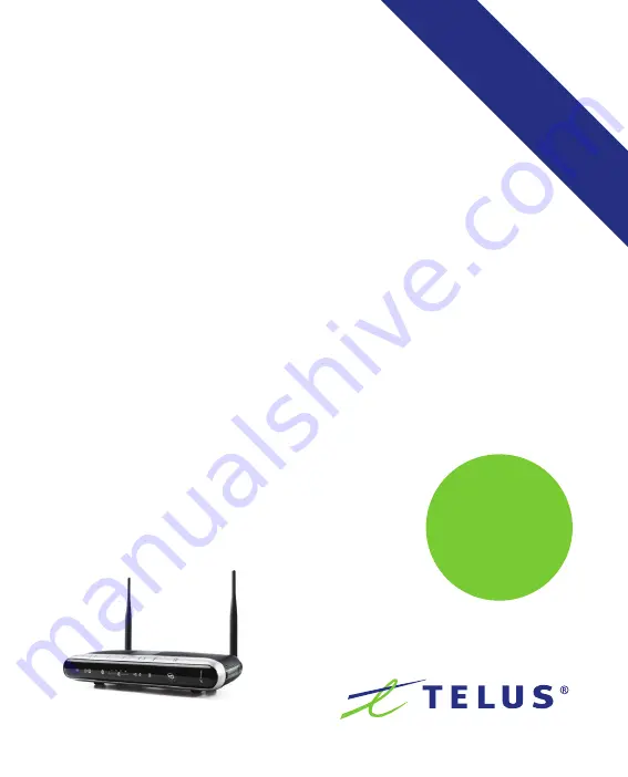 TELUS Actiontec Series Скачать руководство пользователя страница 1