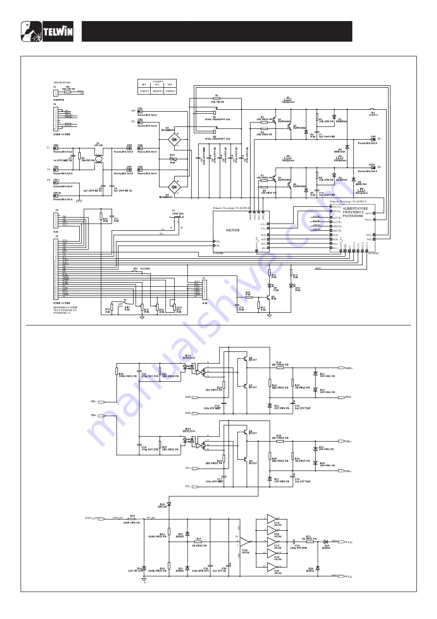 Telwin TECHNOLOGY TIG 172 Troubleshooting And Repair Manual Download Page 8