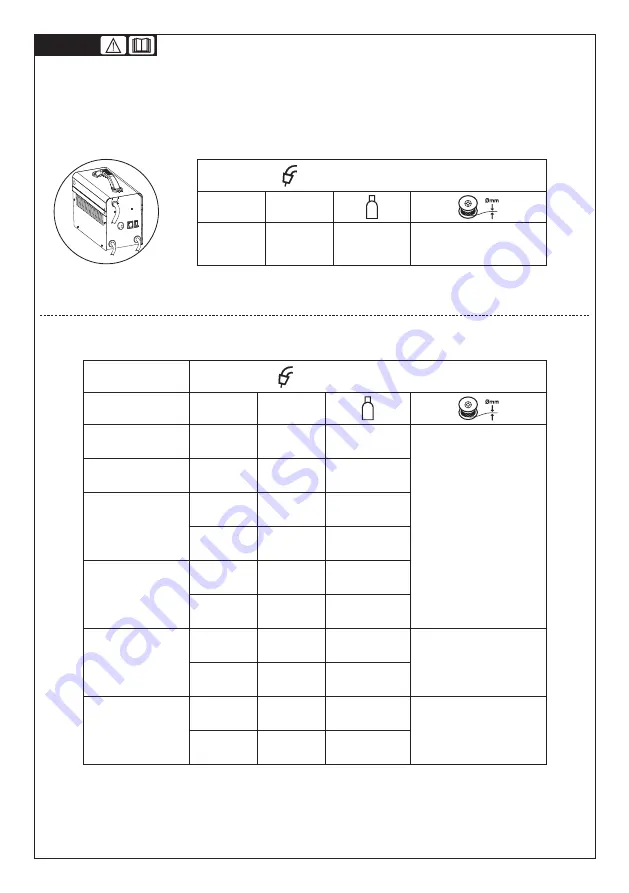 Telwin TELMIG 200/2 TURBO Instruction Manual Download Page 98