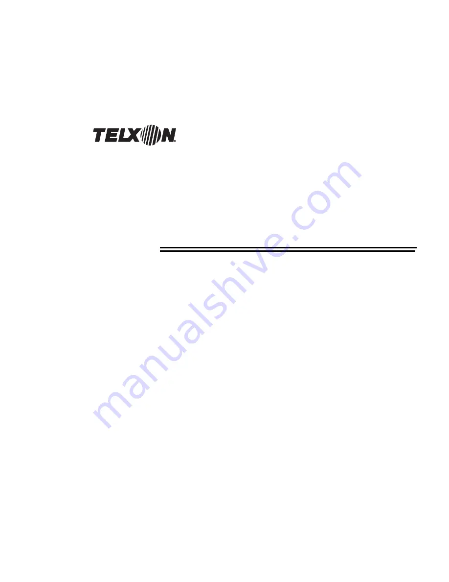 Telxon PTC-921 DOS User Manual Download Page 3