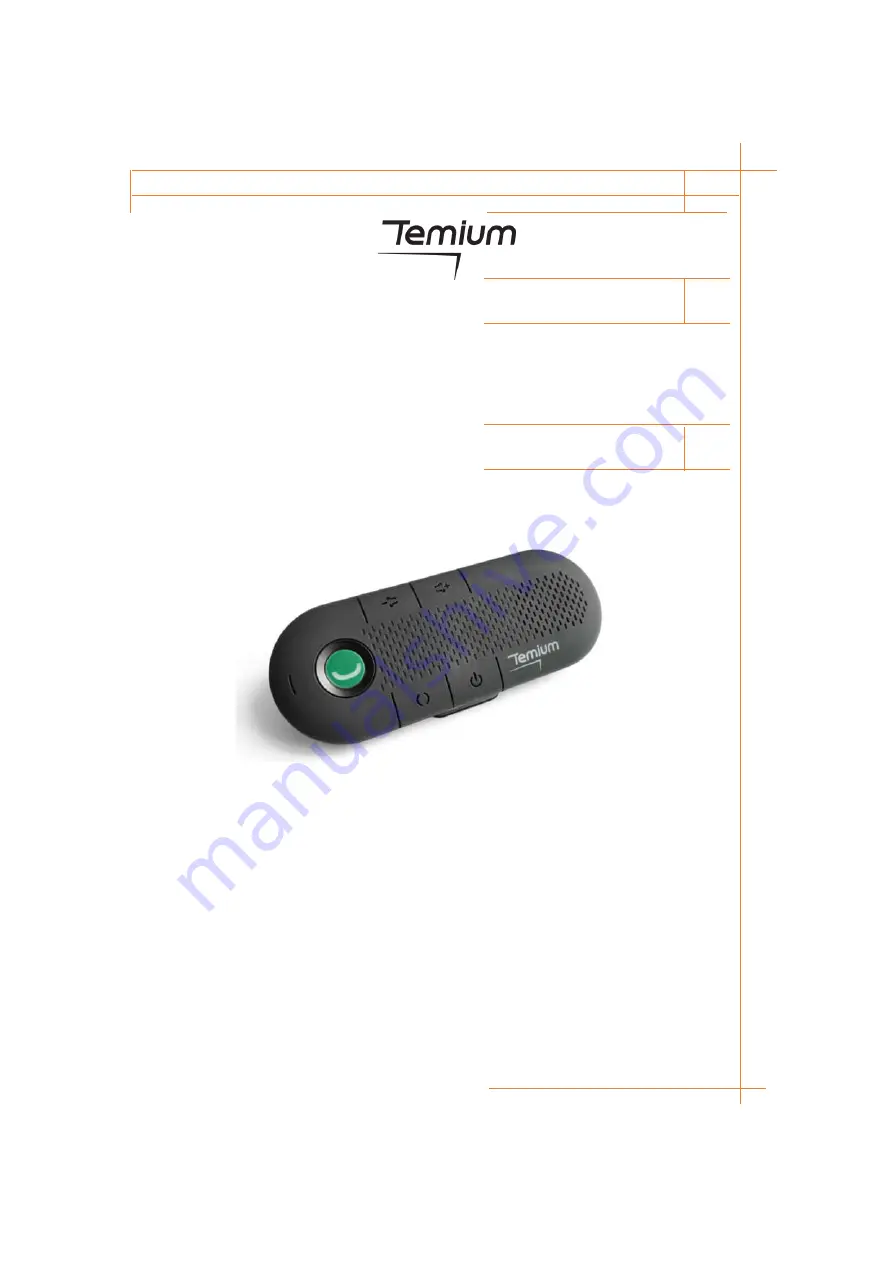 Temium 4384105 Скачать руководство пользователя страница 1