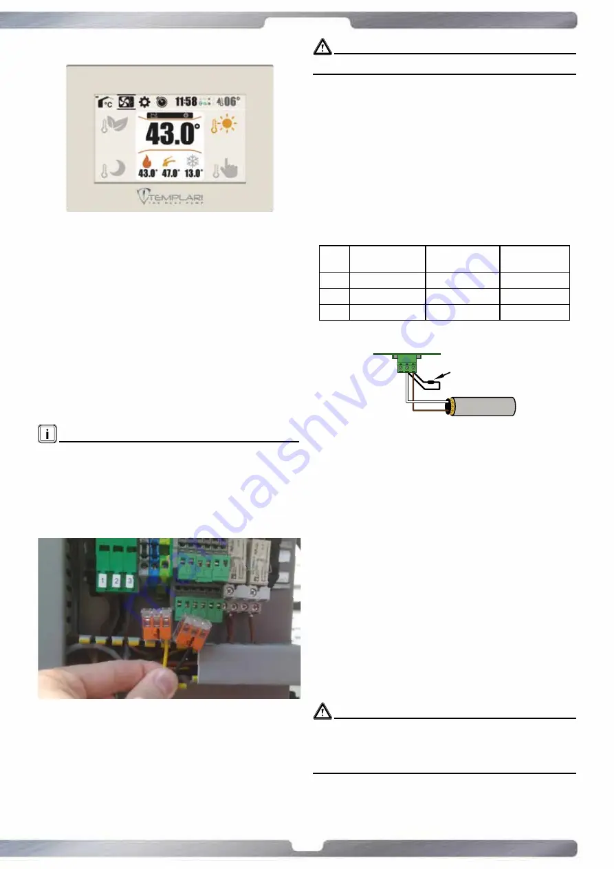 Templari KITA L Cold Installation And Maintenance Manual Download Page 45