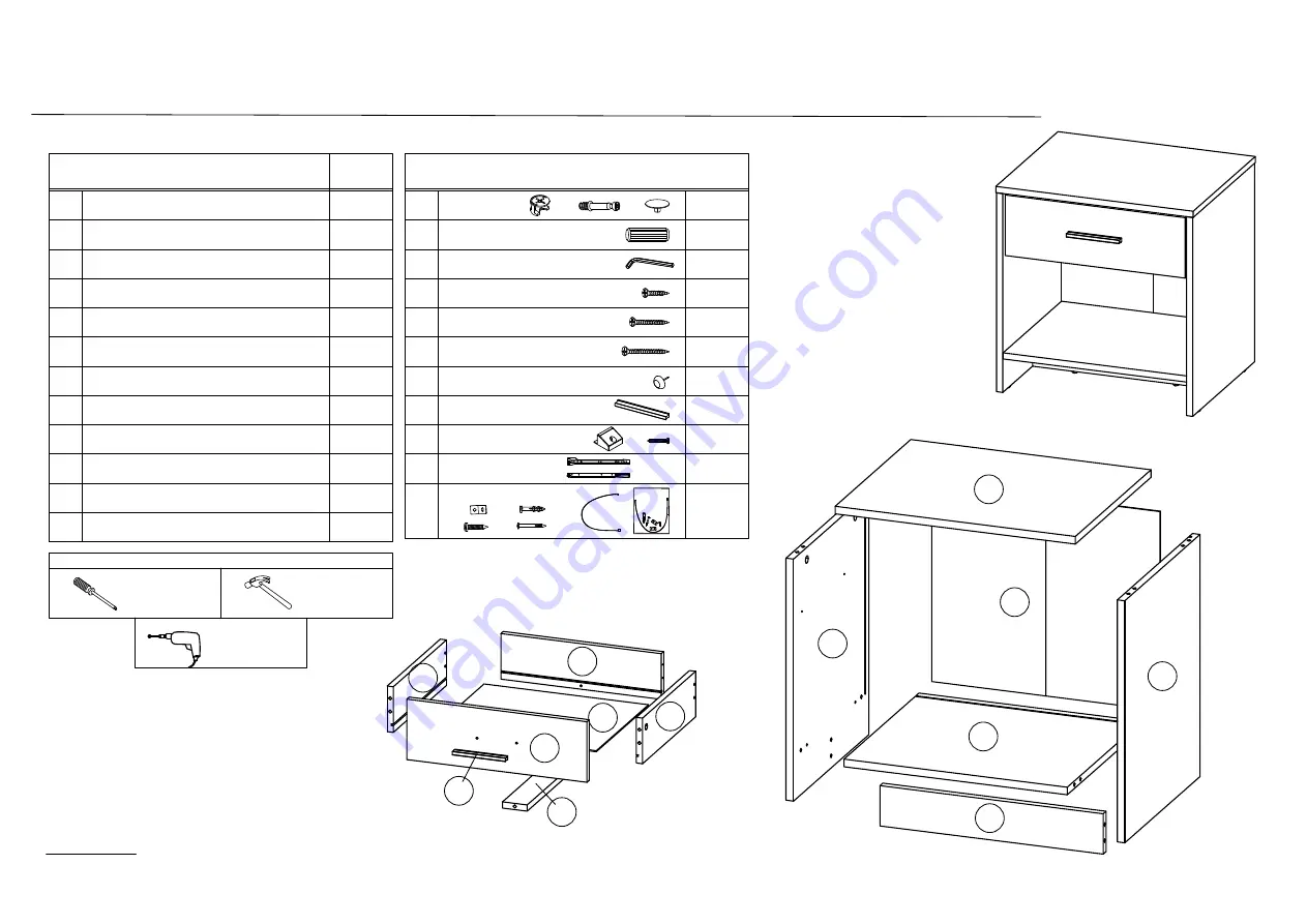 Tempo Fitness AOF-C1BT011 Assembly Instructions Manual Download Page 5