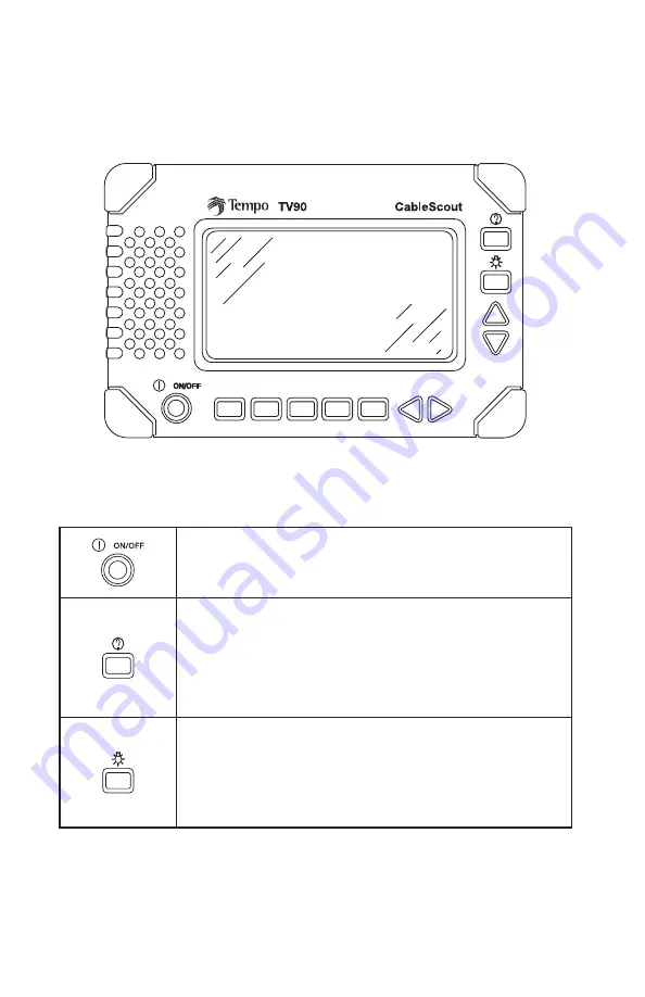 Tempo Fitness Cable Scout TV90 Operating Manual Download Page 10