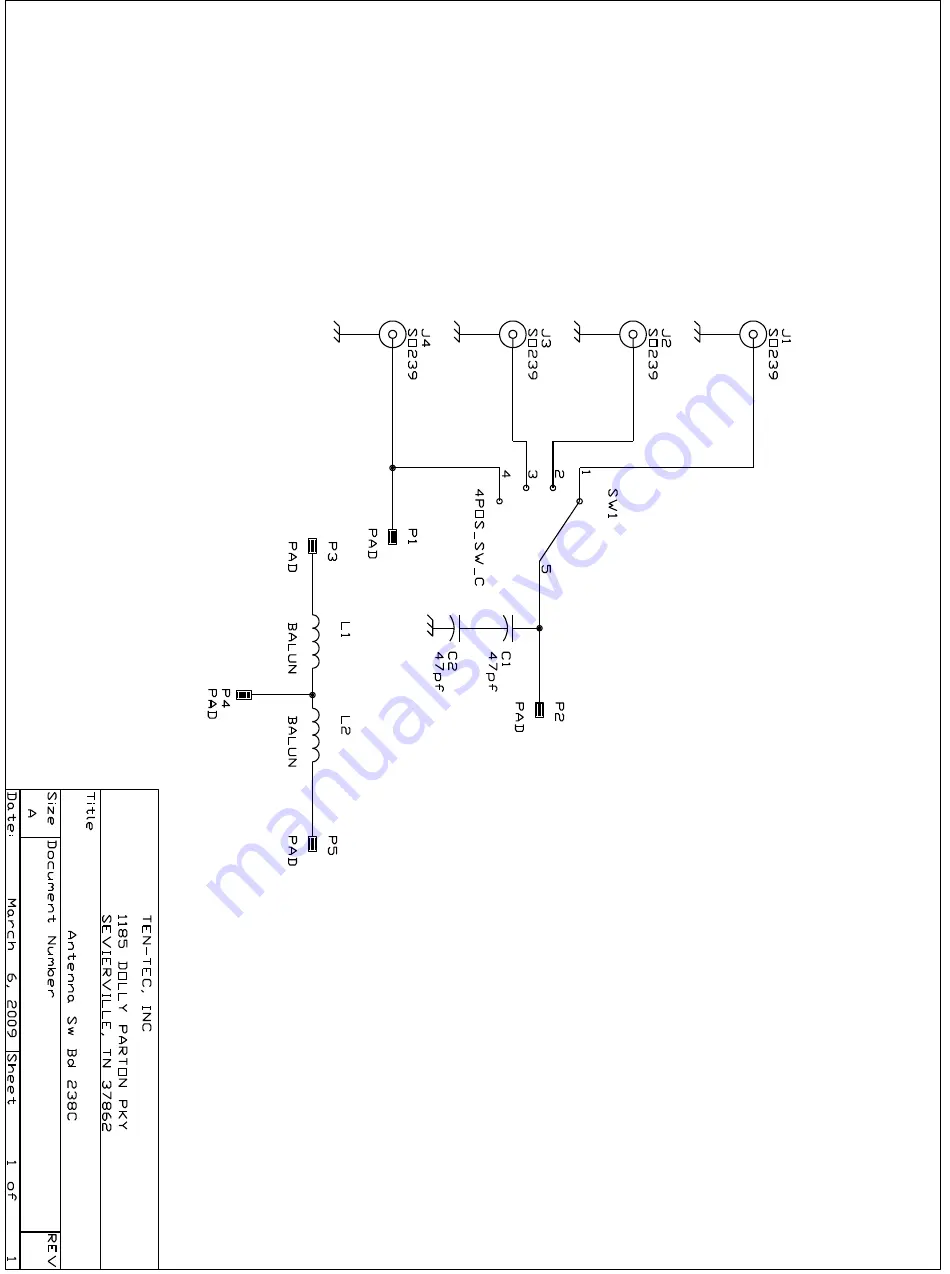 Ten-Tec 238c Installation Manual Download Page 10