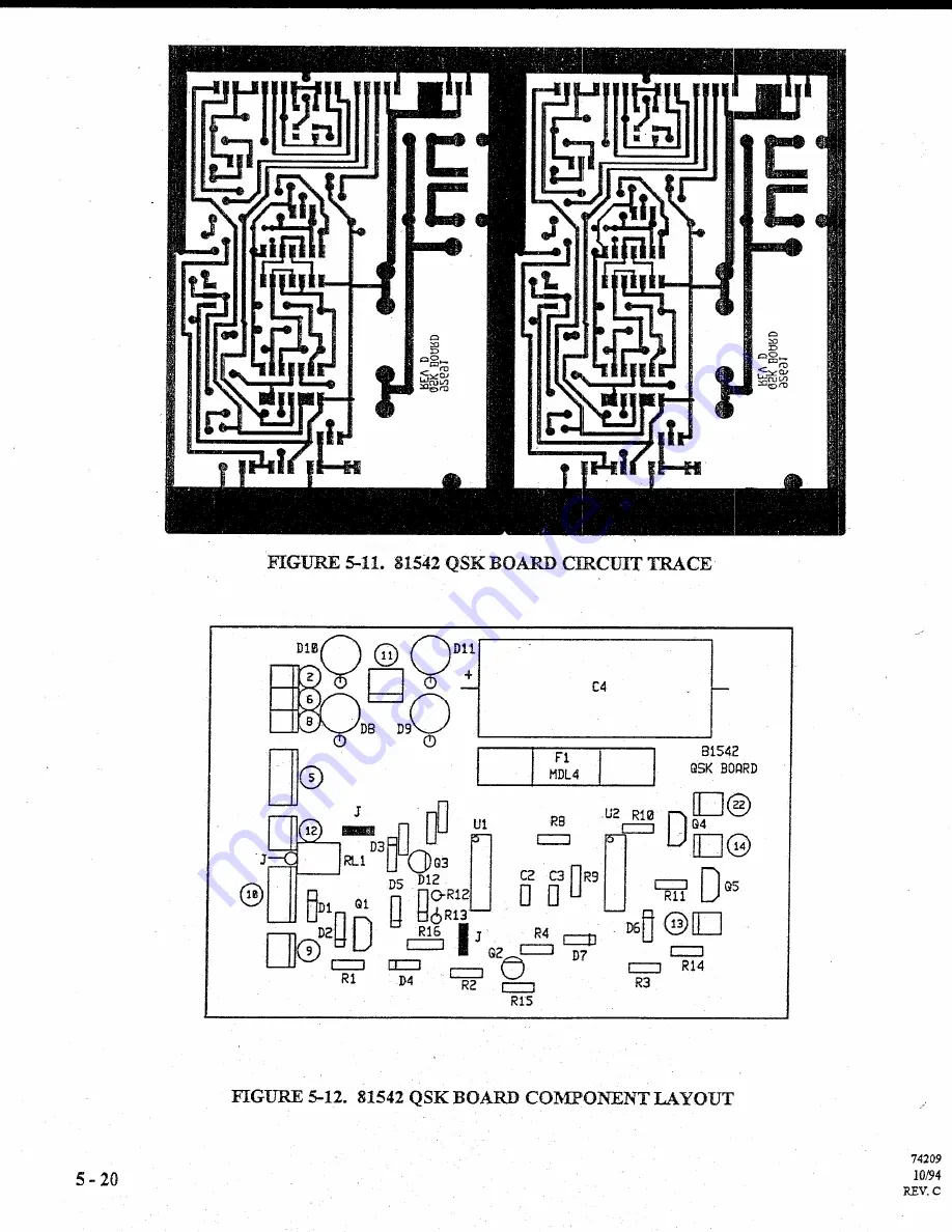 Ten-Tec Centurion 422 Operator'S Manual Download Page 54