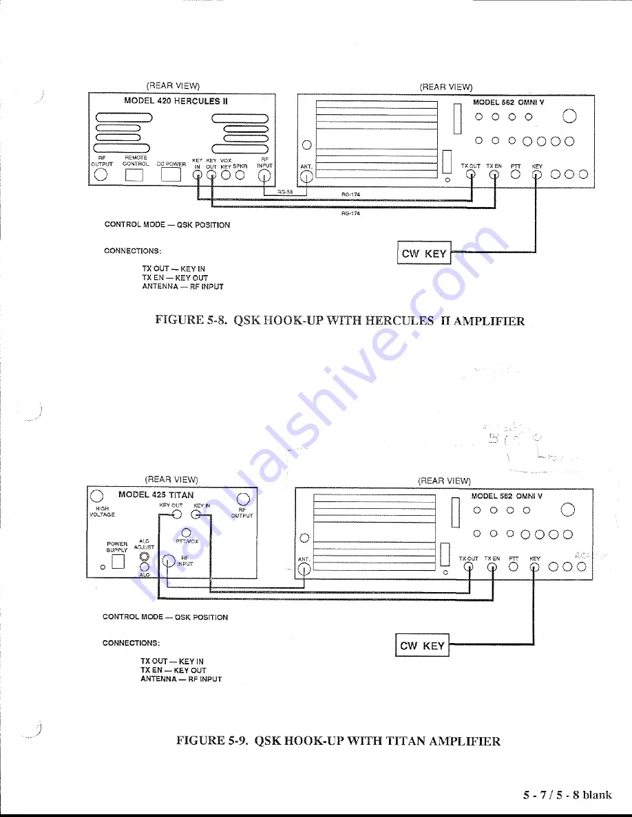 Ten-Tec omni V 562 Operator'S Manual Download Page 41