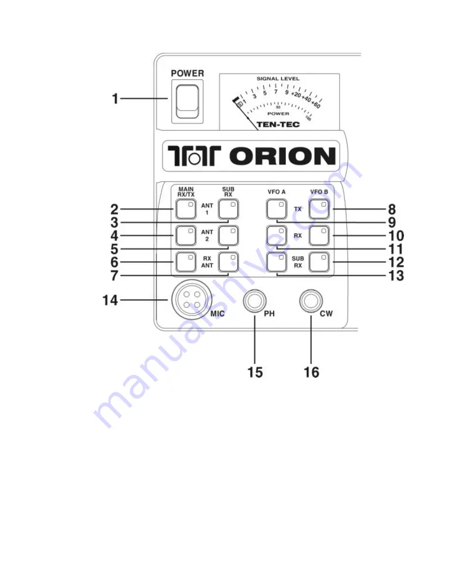 Ten-Tec Orion 565 Скачать руководство пользователя страница 7